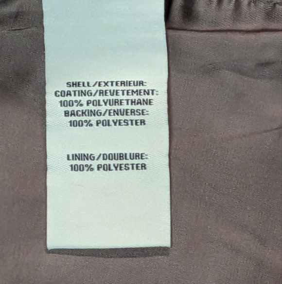 Bagatelle Taupe Faux Leather Women's Blazer Jacket So Soft!  Size Small - Picture 8 of 8